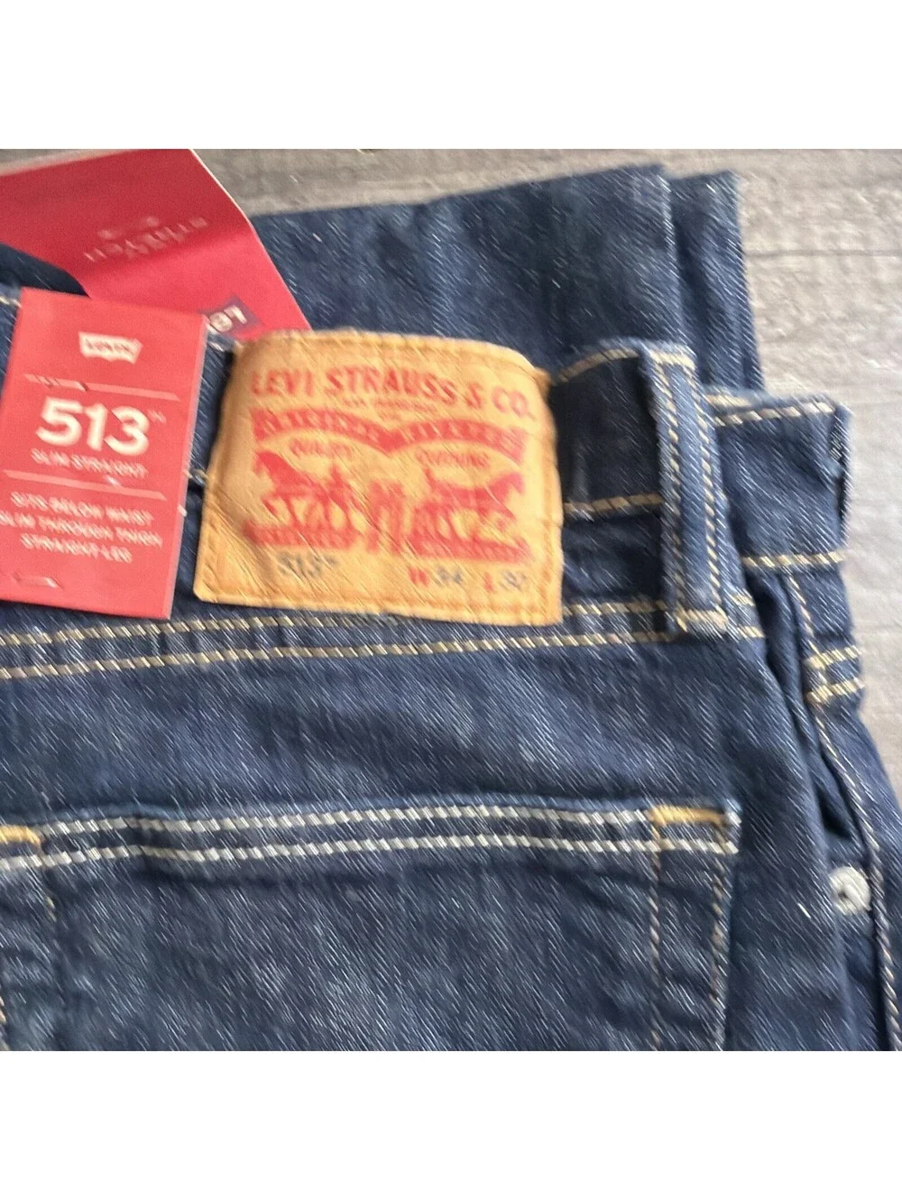 Levi's Men's 513 Slim Straight Jeans Bastion 34W x 30L 085130183